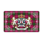 Doormat - Welcome Mat Scottish Crawford Modern Tartan Door Mat, Plaid Doormat