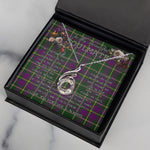 To My Beautiful Soulmate Necklace In Your Eyes I Have Found My Home Clan Taylor Tartan Rising Phoenix Necklace
