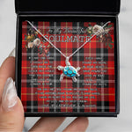Sea Turtle Necklace To My Beautiful Soulmate Necklace In Your Eyes I Have Found My Home Clan Marjoribanks Tartan Blue Turtle Necklace, Valentine Necklace Gift for Girlfriend Clan Mitchell Ancient Tartan Sunflower Pendant Necklace, Scottish Tartan Jewelry, valentine necklace, necklace girlfriend, necklace for wife, cute necklaces for girlfriend, jewelry for girlfriend, to my soulmate necklace, to my future wife necklace