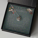 To My Beautiful Soulmate Necklace In Your Eyes I Have Found My Home Clan Melville Tartan Crown Pendant Necklace