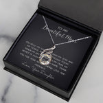 To My Beautiful Mom Necklace, Thank You For Never Ending Love From Daughter, Necklace Gift For Mom, Mother's Day Phoenix Rising Necklace
