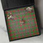 To My Beautiful Soulmate Necklace In Your Eyes I Have Found My Home Clan Baxter Modern Tartan Crown Pendant Necklace