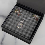 To My Beautiful Soulmate Necklace In Your Eyes I Have Found My Home Clan Glendinning Tartan Rising Phoenix Necklace