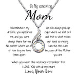 Rising Phoenix Necklace - Mom Necklace - Gift for Mom from Son