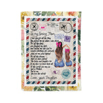 Scotstee Shop - Personalized To My Loving Mom Mothers Day Gift Fleece Blanket