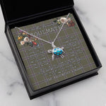 Sea Turtle Necklace To My Beautiful Soulmate Necklace In Your Eyes I Have Found My Home Clan Renn Faire Tartan Blue Turtle Necklace