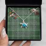 Sea Turtle Necklace To My Beautiful Soulmate Necklace In Your Eyes I Have Found My Home Clan MacDonald Lord Of The Isles Tartan Blue Turtle Necklace, Valentine Necklace Gift for Girlfriend Clan Mitchell Ancient Tartan Sunflower Pendant Necklace, Scottish Tartan Jewelry, valentine necklace, necklace girlfriend, necklace for wife, cute necklaces for girlfriend, jewelry for girlfriend, to my soulmate necklace, to my future wife necklace