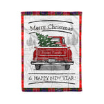 Tartan Blanket Vintage Red Truck with Christmas Tree Family Scottish Clan Fraser Modern plaid blanket, red plaid blanket, buffalo plaid blanket, green plaid blanket, plaid fleece blanket, blue plaid blanket, red tartan blanket, tartan plaid blanket, black and white plaid blanket, , christmas plaid blanket, orange plaid blanket, tartan plaid throw blanket, pink plaid blanket, brown plaid blanket, buffalo check blanket
