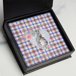 Rising Phoenix Necklace - Valentine Necklace Clan Boswell Modern Tartan Gift for Girlfriend, Gift for My Wife Rising Phoenix Necklace