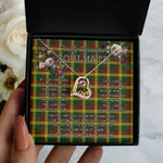 To My Beautiful Soulmate Necklace In Your Eyes I Have Found My Home Clan MacMillan  Tartan Forever Love Necklace