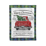 Tartan Blanket Vintage Red Truck with Christmas Tree Family Scottish Clan Watson Ancient plaid blanket, red plaid blanket, buffalo plaid blanket, green plaid blanket, plaid fleece blanket, blue plaid blanket, red tartan blanket, tartan plaid blanket, black and white plaid blanket, , christmas plaid blanket, orange plaid blanket, tartan plaid throw blanket, pink plaid blanket, brown plaid blanket, buffalo check blanket