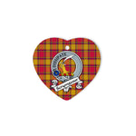 Scrymgeour Scottish Clan Badge Plaid Christmas Ornaments Gift Heart Ornament Scrymgeour Clan Tartan Ornaments, Plaid Ornament, christmas Ornament, plaid christmas ornament