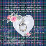 Rising Phoenix Necklace - Valentine Necklace Clan Cooper Tartan Gift for Girlfriend, Gift for My Wife Rising Phoenix Necklace