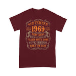 Vintage 1969 September Birthday 51 Years Old 51st Birthday Gift Birthday Shirt Vintage 1969 T Shirt - Scotstee Shop