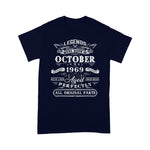 Vintage October 1969 Years Old Birthday Gift Birthday Shirt Vintage 1969 T Shirt - Scotstee Shop