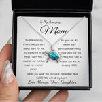 Opal Turtle Necklace - Mom Necklace - Gift for Mom from Daughter, Mother's Day Gift