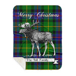 Scotstee Shop Plaid Tartan Blanket With Moose Clan Tait Plaid Blanket, plaid blanket australia,plaid blanket canada,plaid christmas blanket,plaid fleece sherpa blanket,plaid sherpa blanket canada,plaid sherpa blanket lipstick,plaid sherpa blanket pink,plaid sherpa blanket queen