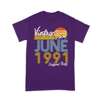 Vintage Since June 1991 Birthday Gift Birthday Shirt 30th birthday shirts - Scotstee Shop