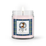 Soy Wax Candle - Buffalo Plaid Candle Clan Badge Baird Ancient Tartan Plaid Soy Wax Candle, oil candle, candle handmade, wax candle, soy wax, nature wax, natural soy wax, natural soy candles, natural candle