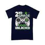 2nd Grade Level Unlocked Video Game Back to School Boys Shirt - Scotstee Shop
