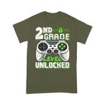 2nd Grade Level Unlocked Video Game Back to School Boys Shirt - Scotstee Shop