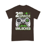 2nd Grade Level Unlocked Video Game Back to School Boys Shirt - Scotstee Shop