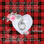 Rising Phoenix Necklace - Valentine Necklace Clan Aikenhead Tartan Gift for Girlfriend, Gift for My Wife Rising Phoenix Necklace