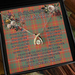 To My Beautiful Soulmate Necklace In Your Eyes I Have Found My Home Clan Bruce Ancient Tartan Wishbone Dancing Necklace