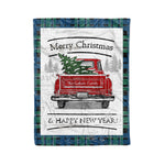 Tartan Blanket Vintage Red Truck with Christmas Tree Family Scottish Clan MacCallum Ancient plaid blanket, red plaid blanket, buffalo plaid blanket, green plaid blanket, plaid fleece blanket, blue plaid blanket, red tartan blanket, tartan plaid blanket, black and white plaid blanket, , christmas plaid blanket, orange plaid blanket, tartan plaid throw blanket, pink plaid blanket, brown plaid blanket, buffalo check blanket