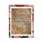 Scotstee Shop - Personalized Gift Letter To My Girlfriend Love Quote For Girlfriend Family Gift Fleece Blanket