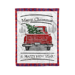 Tartan Blanket Vintage Red Truck with Christmas Tree Family Scottish Clan Hamilton Modern plaid blanket, red plaid blanket, buffalo plaid blanket, green plaid blanket, plaid fleece blanket, blue plaid blanket, red tartan blanket, tartan plaid blanket, black and white plaid blanket, , christmas plaid blanket, orange plaid blanket, tartan plaid throw blanket, pink plaid blanket, brown plaid blanket, buffalo check blanket