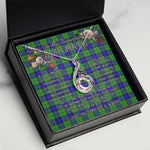To My Beautiful Soulmate Necklace In Your Eyes I Have Found My Home Clan Armstrong Tartan Rising Phoenix Necklace