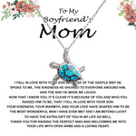 Opal Turtle Necklace - Mom Necklace, Mother-In-Law Necklace, Necklace Gift To My Boyfriend's Mom Gift, Future Mother-In-Law Necklace