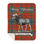 Scotstee Shop Plaid Tartan Blanket With Moose Clan MacLean Of Duart Plaid Blanket, plaid blanket australia,plaid blanket canada,plaid christmas blanket,plaid fleece sherpa blanket,plaid sherpa blanket canada,plaid sherpa blanket lipstick,plaid sherpa blanket pink,plaid sherpa blanket queen