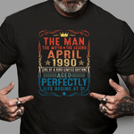Scotstee Shop - 31 Years Old Gift Vintage April 1990 Birthday Shirt 31st Birthday Gift
