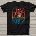 Scotstee Shop - 31 Years Old Gift Vintage April 1990 Birthday Shirt 31st Birthday Gift