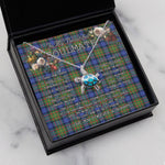 Sea Turtle Necklace To My Beautiful Soulmate Necklace In Your Eyes I Have Found My Home Clan MacLaren Tartan Blue Turtle Necklace