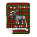 Scotstee Shop Plaid Tartan Blanket With Moose Clan Auchinleck Plaid Blanket, plaid blanket australia,plaid blanket canada,plaid christmas blanket,plaid fleece sherpa blanket,plaid sherpa blanket canada,plaid sherpa blanket lipstick,plaid sherpa blanket pink,plaid sherpa blanket queen
