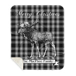 Scotstee Shop Plaid Tartan Blanket With Moose Clan MacPhee Black Plaid Blanket, plaid blanket australia,plaid blanket canada,plaid christmas blanket,plaid fleece sherpa blanket,plaid sherpa blanket canada,plaid sherpa blanket lipstick,plaid sherpa blanket pink,plaid sherpa blanket queen