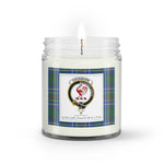 Soy Wax Candle - Buffalo Plaid Candle Clan Crest Badge Cockburn Modern Tartan Plaid Soy Wax Candle, oil candle, candle handmade, wax candle, soy wax, nature wax, natural soy wax, natural soy candles, natural candle