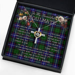 To My Beautiful Soulmate Necklace In Your Eyes I Have Found My Home Clan Russell Tartan Cross Dancing Necklace