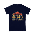 Vintage 1950 Limited Edition Outfit Retro 70th Birthday Gift Birthday Shirt - Scotstee Shop