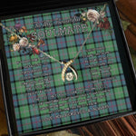 To My Beautiful Soulmate Necklace In Your Eyes I Have Found My Home Clan MacThomas Ancient Tartan Wishbone Dancing Necklace