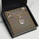 To My Beautiful Soulmate Necklace In Your Eyes I Have Found My Home Clan Hunter 1819 Tartan Rising Phoenix Necklace