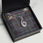 To My Beautiful Soulmate Necklace In Your Eyes I Have Found My Home Clan Nairn Tartan Rising Phoenix Necklace