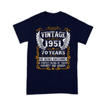 Vintage 70th Birthday Gifts For 1951 70 Years Old Awesome Birthday Shirt 70 Birthday Shirts - Scotstee Shop