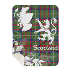 Sherpa Blanket - Tartan Blanket Thistle and Lion Scottish Clan Shaw Green Modern Plaid Blanket, plaid sherpa blanket queen,purple sherpa blanket,queen sherpa blanket,queen size sherpa blanket,red sherpa blanket,scottish tartan blankets,sherpa blanket,sherpa christmas blanket