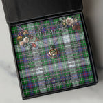 To My Beautiful Soulmate Necklace In Your Eyes I Have Found My Home Clan MacKenzie Dress Modern Tartan Crown Pendant Necklace