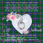 Rising Phoenix Necklace - Valentine Necklace Clan Carmichael Tartan Gift for Girlfriend, Gift for My Wife Rising Phoenix Necklace