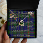 To My Beautiful Soulmate Necklace In Your Eyes I Have Found My Home Clan MacLeod Tartan Forever Love Necklace